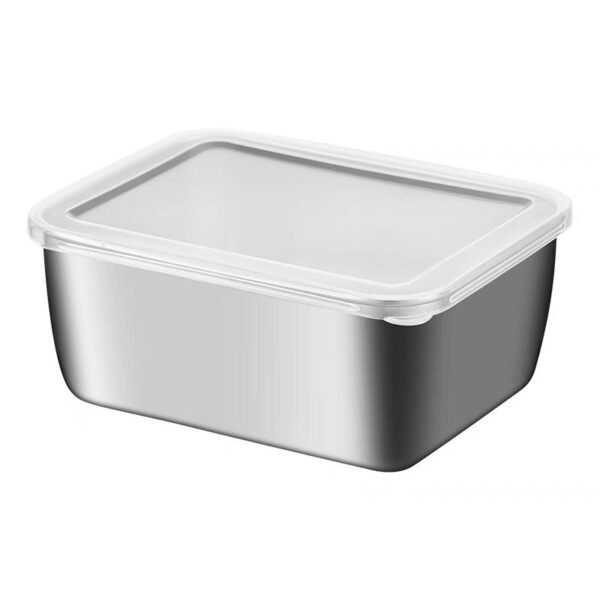 Kotak makanan kulkas stainless anti karat buah sayur daging