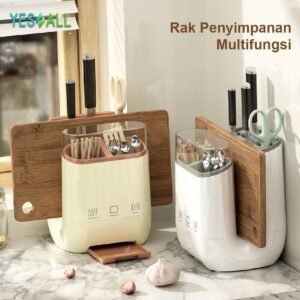 Rak Dapur - Tempat Sendok Tempat Sumpit Rak Talenan Gunting Tempat Spatula