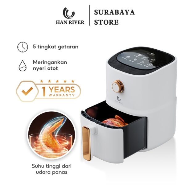 Air Fryer 3.5L Air Fryer Low Watt 500W Penghangat Makanan