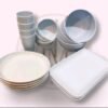 20pcs/set PIRING MANGKOK BASO SUP GELAS PELASTIK