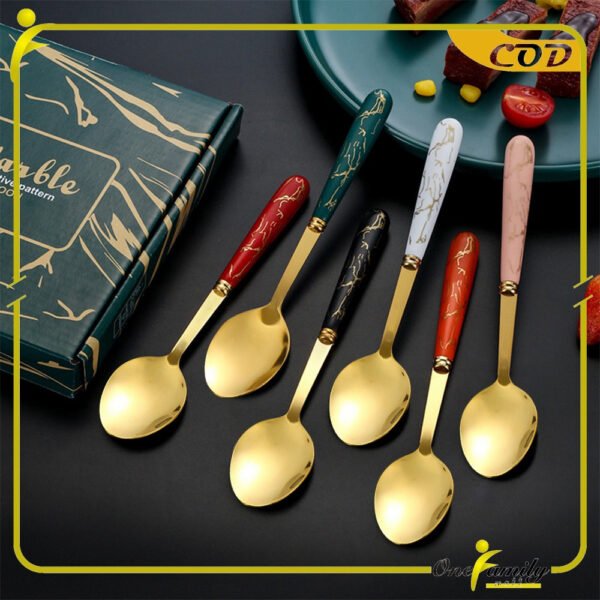 Sendok Marble 6IN1 Free Box