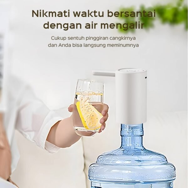Dispenser Pompa Galon Elektrik  Lipat USB