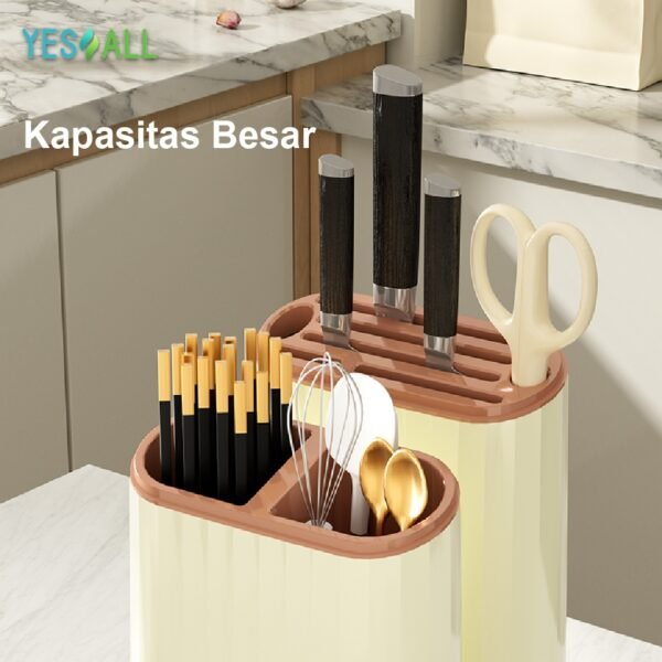 Rak Dapur - Tempat Sendok Tempat Sumpit Rak Talenan Gunting Tempat Spatula