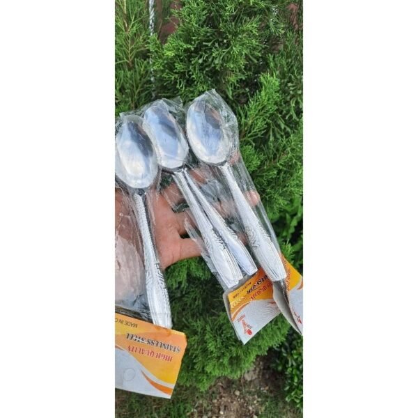 Sendok dan garpu stainless 1 lusin isi 12