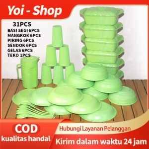 Perabotan Dapur Lengkap Termurah Set 31pcs