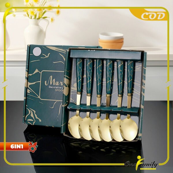 Sendok Marble 6IN1 Free Box