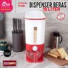 Wadah Penyimpanan Beras Otomatis Dispenser Beras 12 Liter Rice Dispencer