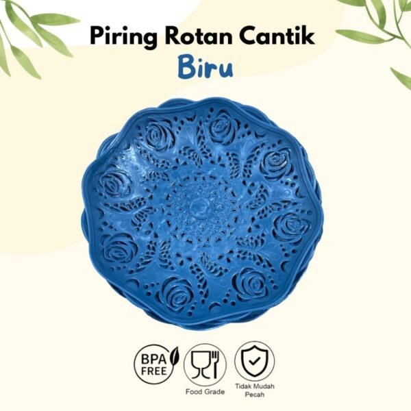 Piring Rotan 2 Lusin (24pcs)