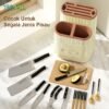 Rak Dapur - Tempat Sendok Tempat Sumpit Rak Talenan Gunting Tempat Spatula