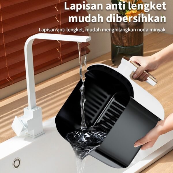 Air Fryer 3.5L Air Fryer Low Watt 500W Penghangat Makanan