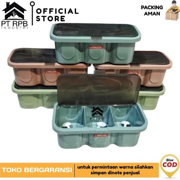 Kotak Tempat Penyimpanan Bumbu
