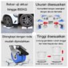 Alas Mesin Cuci Stainless Steel yang Dapat Disesuaikan / Alas Kulkas