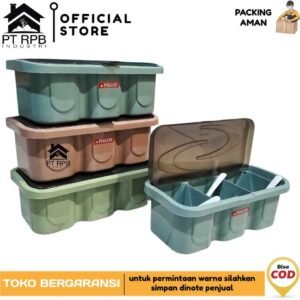 Kotak Tempat Penyimpanan Bumbu