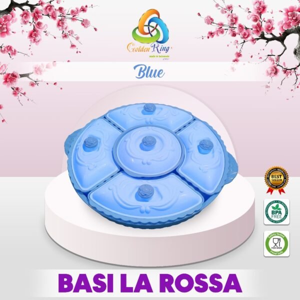 Nampan Saji Makanan / Alat bulat Makan Kitchenware Piring