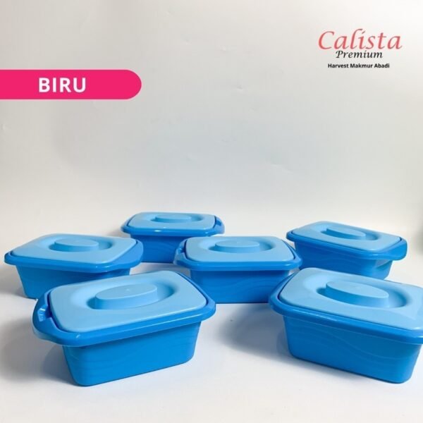 Lotus Square Set isi 2pcs - Calista Tempat Saji Makanan