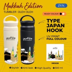 Tumbler TERMOS Hook Botol Minum oleh oleh keren souvenir negara MAKKAH MEKKAH