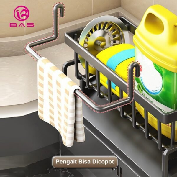 rak wastafel plastik rak pengering spons