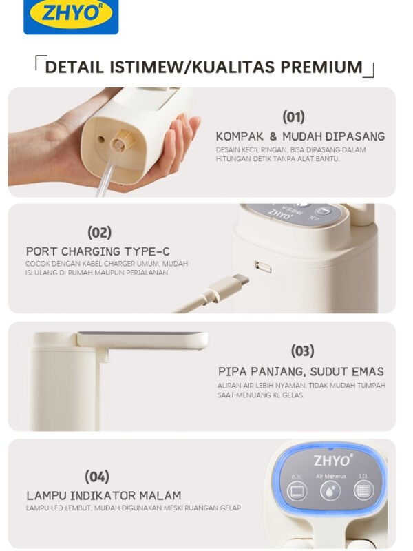 id-11134207-81zte-mdzsmcynyf4581 Pompa Galon Lipat Electric Dispenser USB Charge | Baterai Tahan Lama