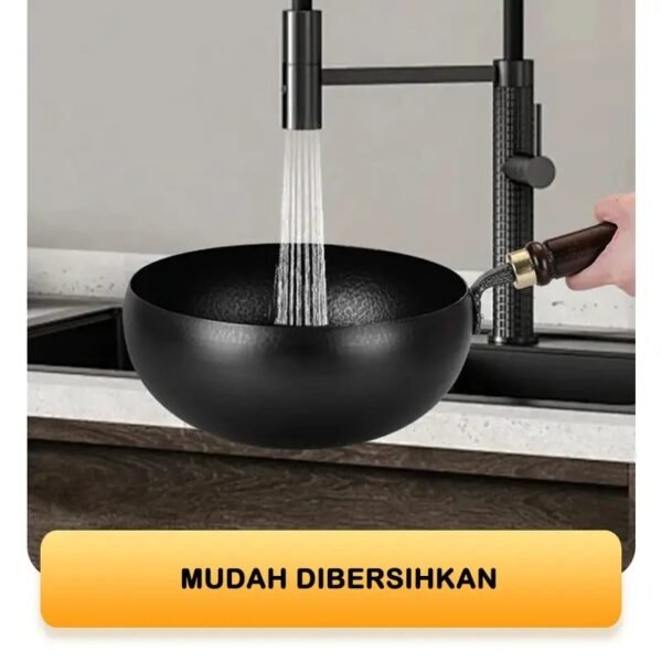 Panci Besi Non-Coating  Anti Lengket Diameter 24cm Kitchenware
