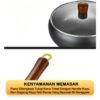 Panci Besi Non-Coating  Anti Lengket Diameter 24cm Kitchenware