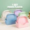 1 SET Piring Plastik GRATIS Wadah