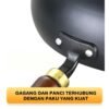 Panci Besi Non-Coating  Anti Lengket Diameter 24cm Kitchenware