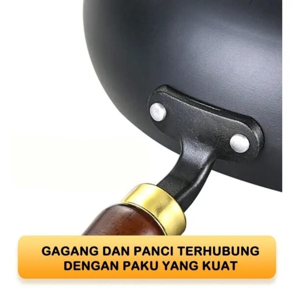 Panci Besi Non-Coating  Anti Lengket Diameter 24cm Kitchenware