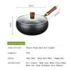 Panci Besi Non-Coating  Anti Lengket Diameter 24cm Kitchenware