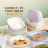 1 SET Piring Plastik GRATIS Wadah