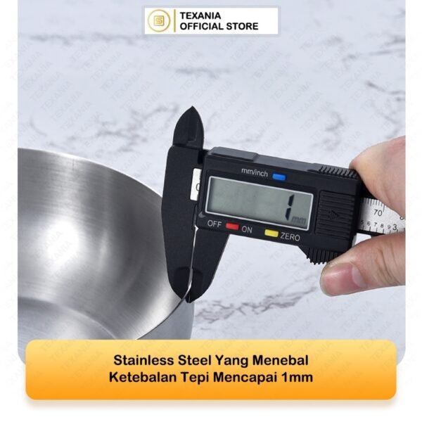 Panci Saucepan Stainless Anti Lengket 100% ORIGINAL