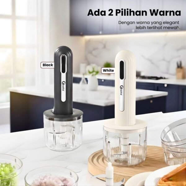 id-11134207-8224o-mjrwanux064jdf Chopper Blender Penggiling Daging Dan Bumbu Tanpa Kabel 400ML
