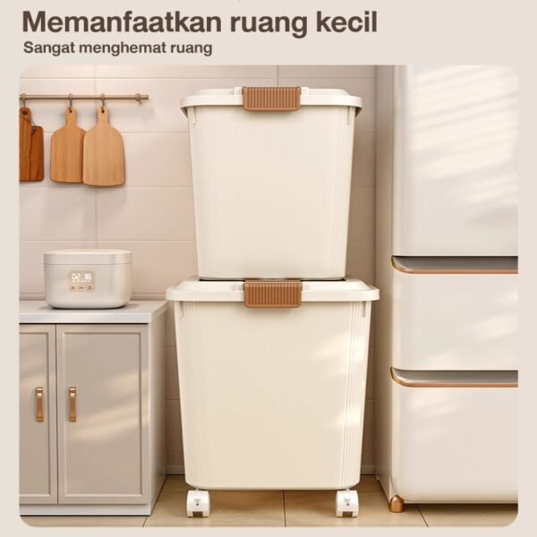 WADAH BERAS ANTI KUTU 5-25KG KEDAP UDARA