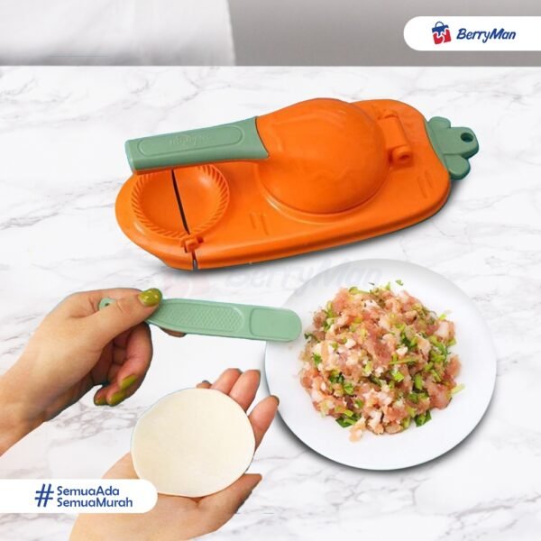 Cetakan Press Kulit Pangsit 2 In 1 Alat Pembuat Pastel Dumpling