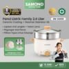 Panci Listrik 2.4L Anti Lengke multifungsi 3 in 1 steamer