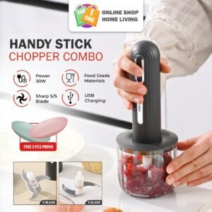 ONE Chopper Penggiling Daging Elektrik Blender Bumbu