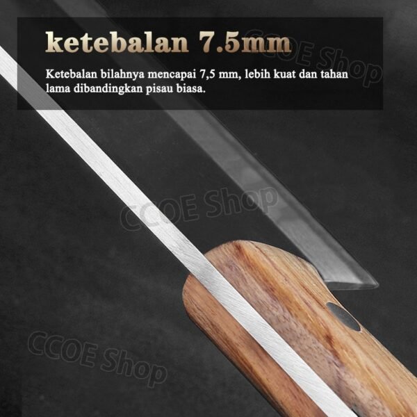 Pisau Dapur Jerman Stainless Steel Super Tajam