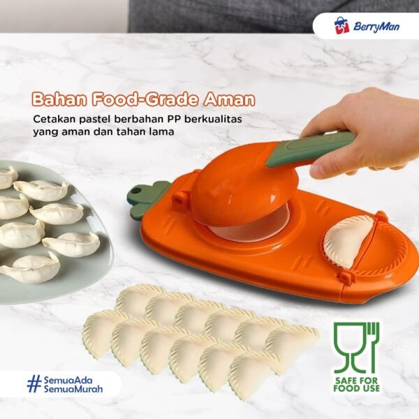 Cetakan Press Kulit Pangsit 2 In 1 Alat Pembuat Pastel Dumpling