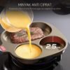 Fancino Wajan Telur 3in1 Anti Lengket 22cm - Wajan Pancake, Sosis & Omelette