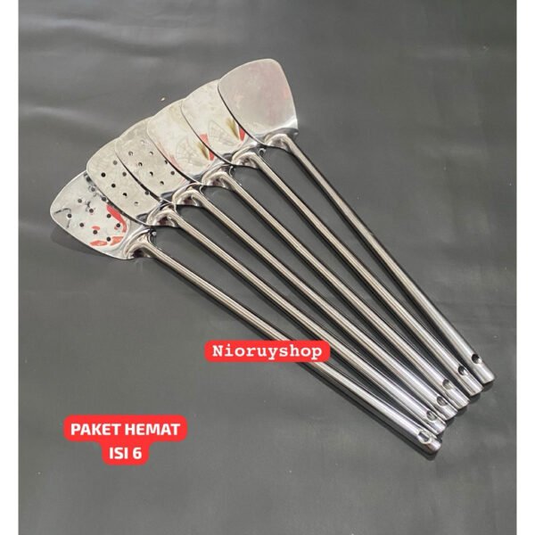 SPATULA SEDANG FULL STAINLESS