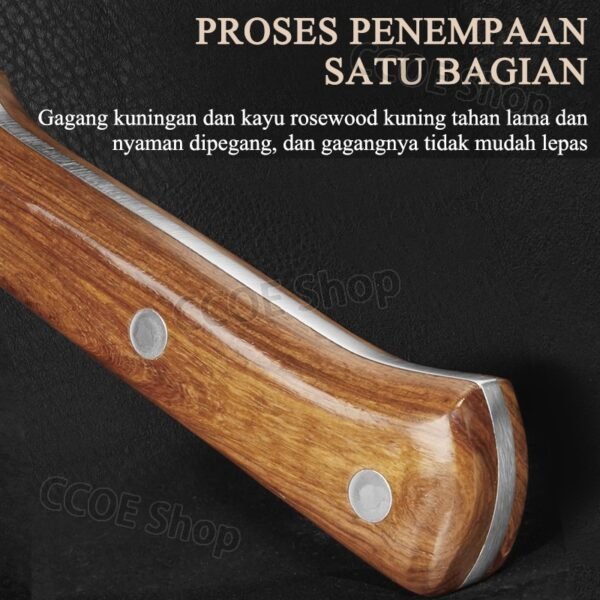Pisau Dapur Jerman Stainless Steel Super Tajam
