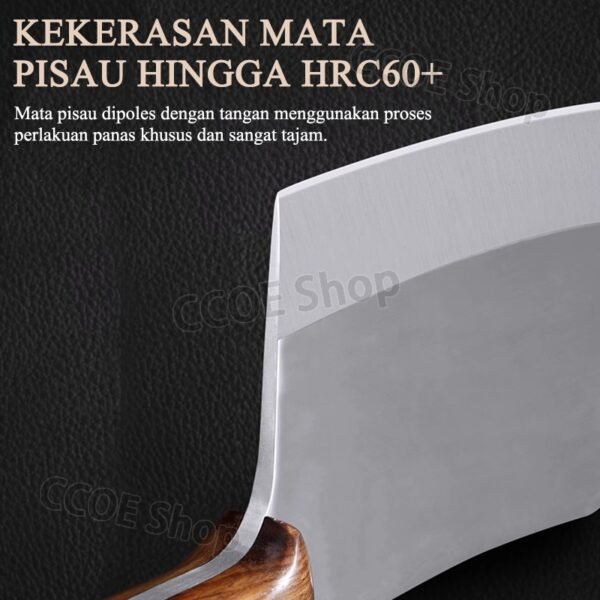 Pisau Dapur Jerman Stainless Steel Super Tajam