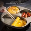 Fancino Wajan Telur 3in1 Anti Lengket 22cm - Wajan Pancake, Sosis & Omelette