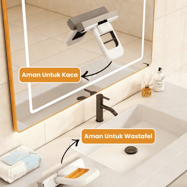 Mini Sponge Mop Genggam Lipat