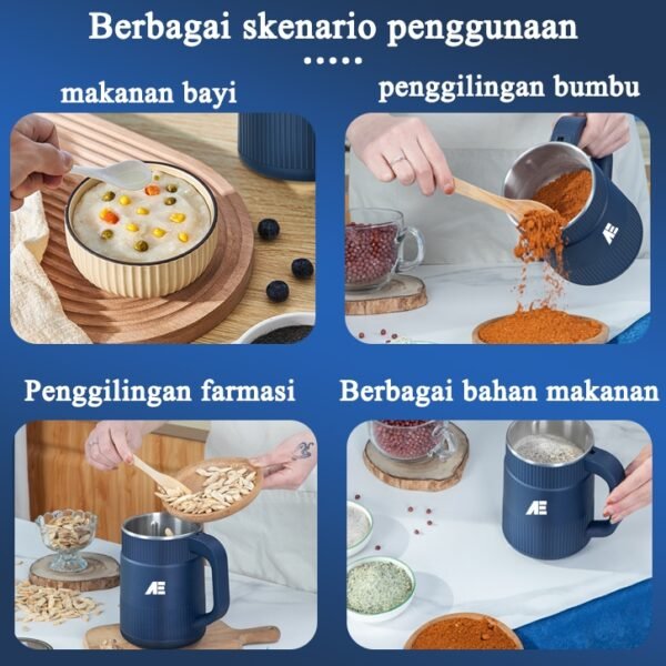 Blender Bumbu Blender Chopper Kapasitas Besar  Biji Kopi / Kedelai / Cabai