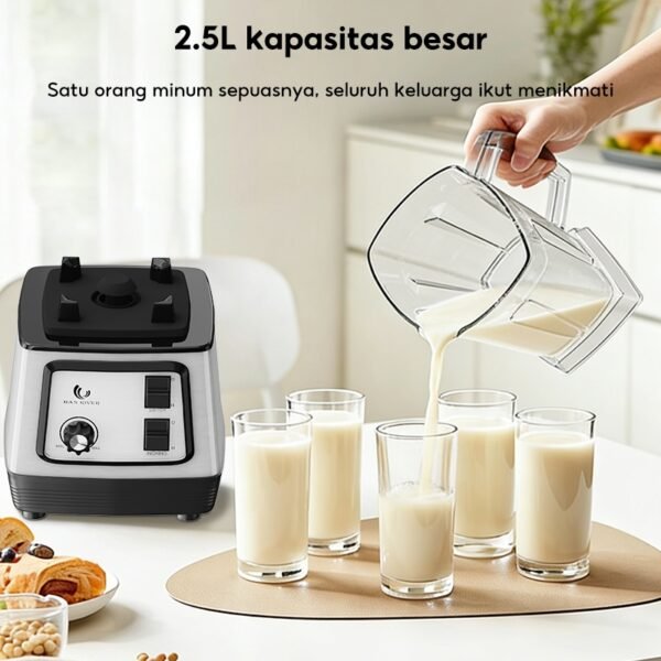 Blender 300W Dual Cup 2.5L + 0.8L Mixer