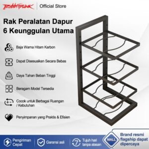 Bawah Wastafel Rak/Rak Pot Rak Panci Susun Rak