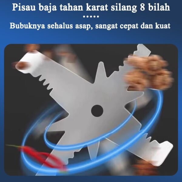 Blender Bumbu Blender Chopper Kapasitas Besar  Biji Kopi / Kedelai / Cabai