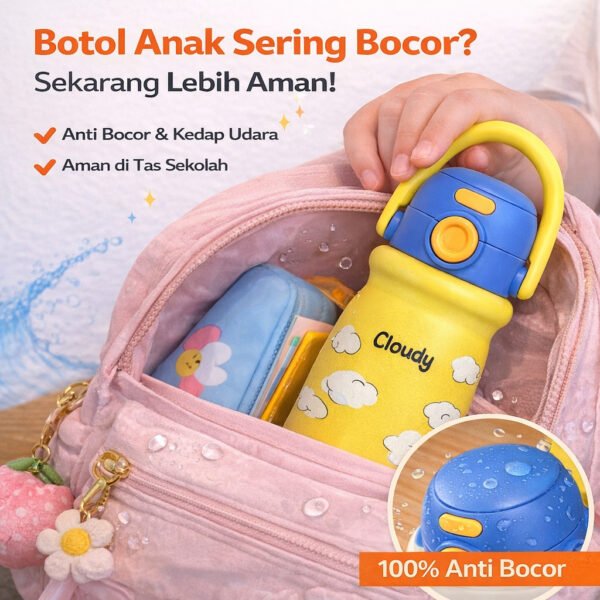 Tumbler Anak 500ml Stainless BISA UKIR NAMA