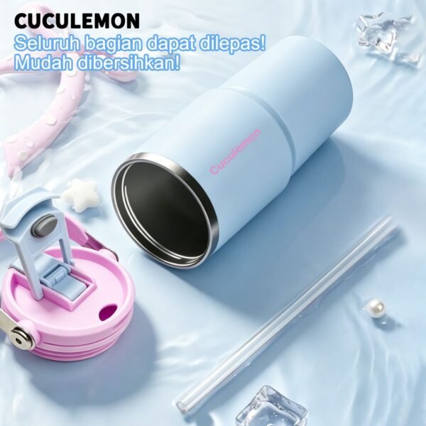 Tumbler 890ml Botol Minum Stainless Steel Termos Air Panas Dingin