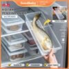 5 PCS Toples Panjang Wadah Penyimpanan Makanan